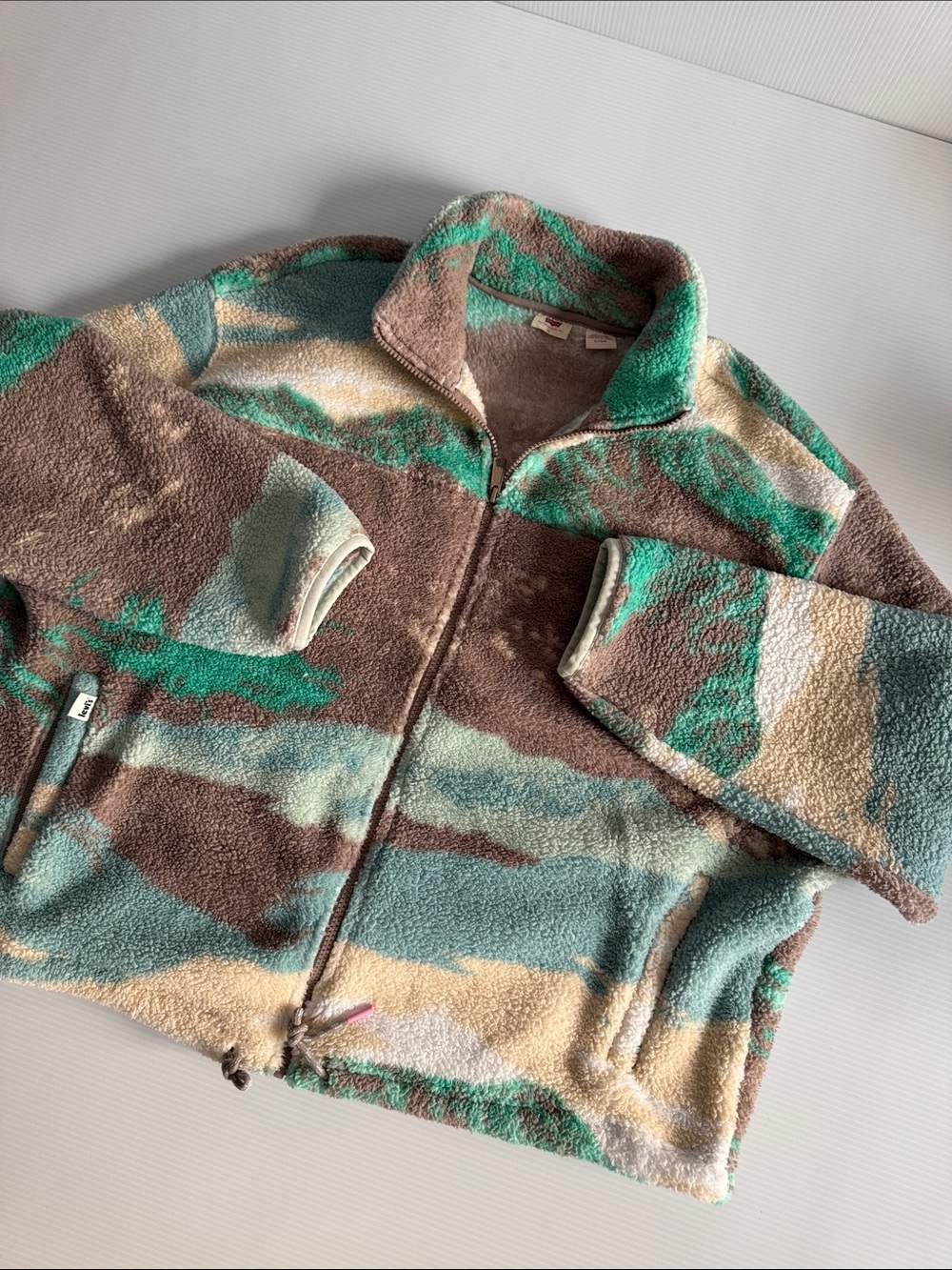 Levi's Kids Colorblock Sherpa Zip Jacket -